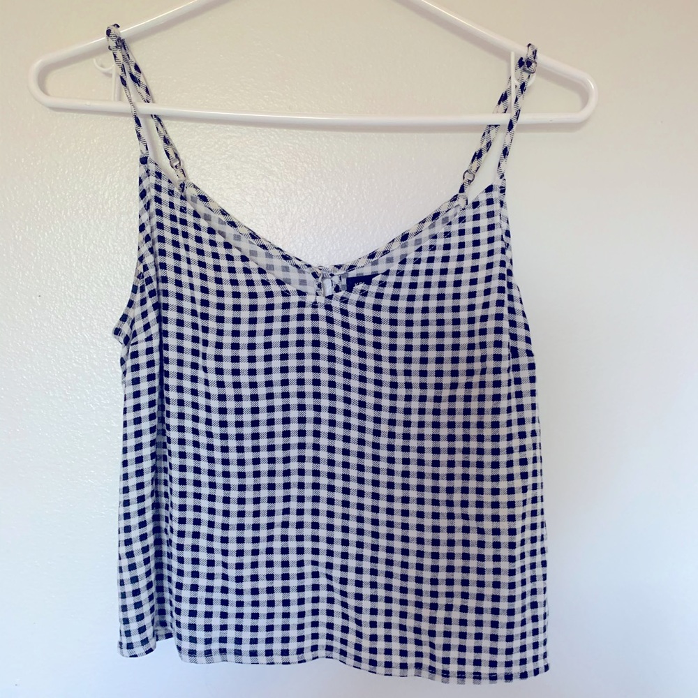 Checkered top